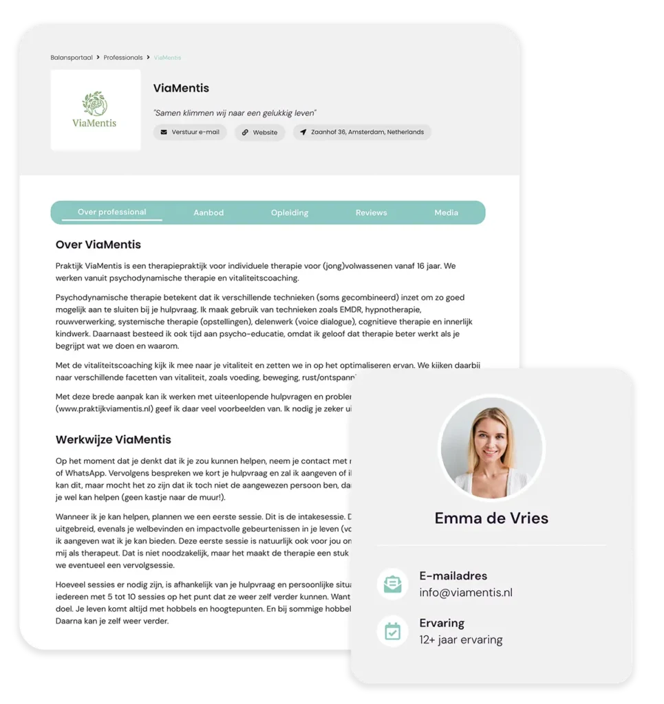 Balansportaal gratis account